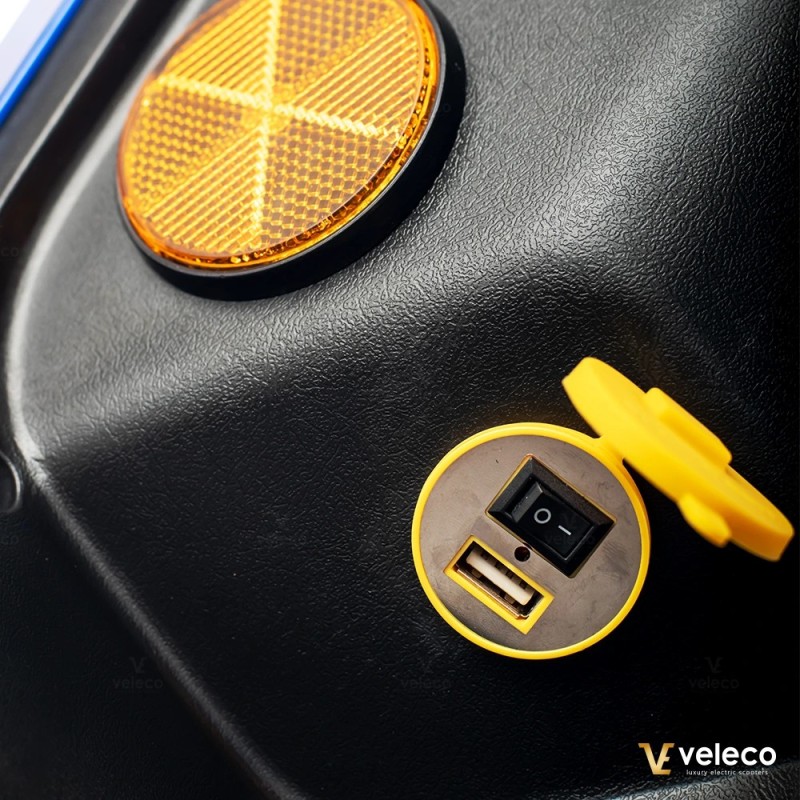 Veleco FASTER: 4-Rad-Mobilitätsroller, modern Design
