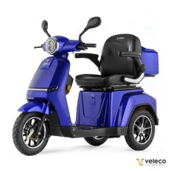 Veleco TURRIS: Dreirad-Mobilitätsroller, LED-Beleuchtung