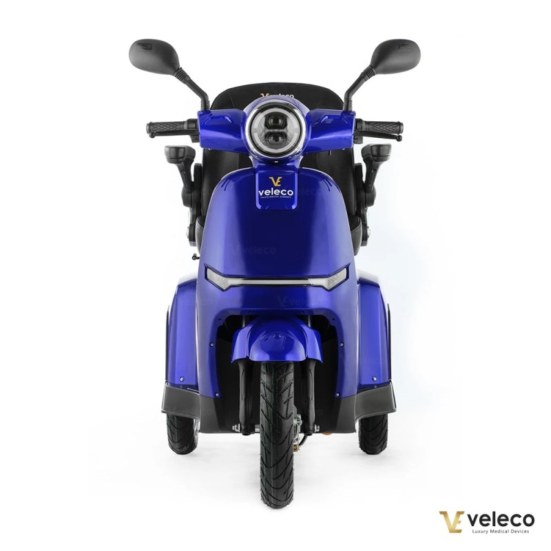 Veleco TURRIS: Dreirad-Mobilitätsroller, LED-Beleuchtung