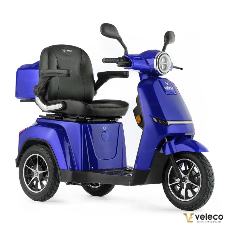 Veleco TURRIS: Dreirad-Mobilitätsroller, LED-Beleuchtung