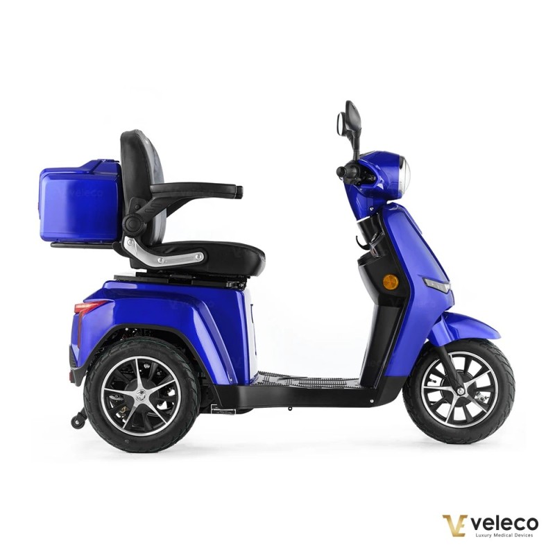 Veleco TURRIS: Dreirad-Mobilitätsroller, LED-Beleuchtung