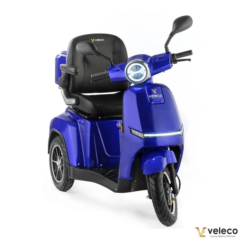 Veleco TURRIS: Dreirad-Mobilitätsroller, LED-Beleuchtung