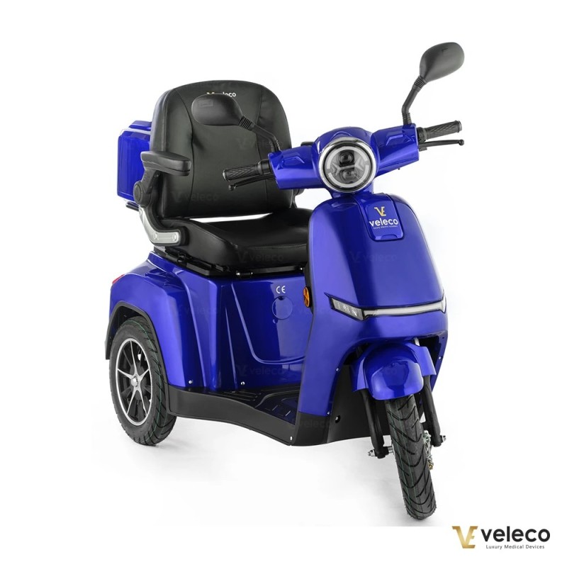 Veleco TURRIS: Dreirad-Mobilitätsroller, LED-Beleuchtung