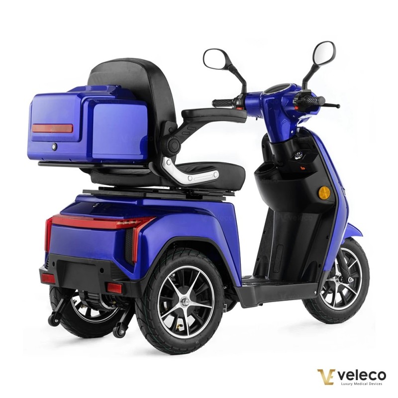 Veleco TURRIS: Dreirad-Mobilitätsroller, LED-Beleuchtung