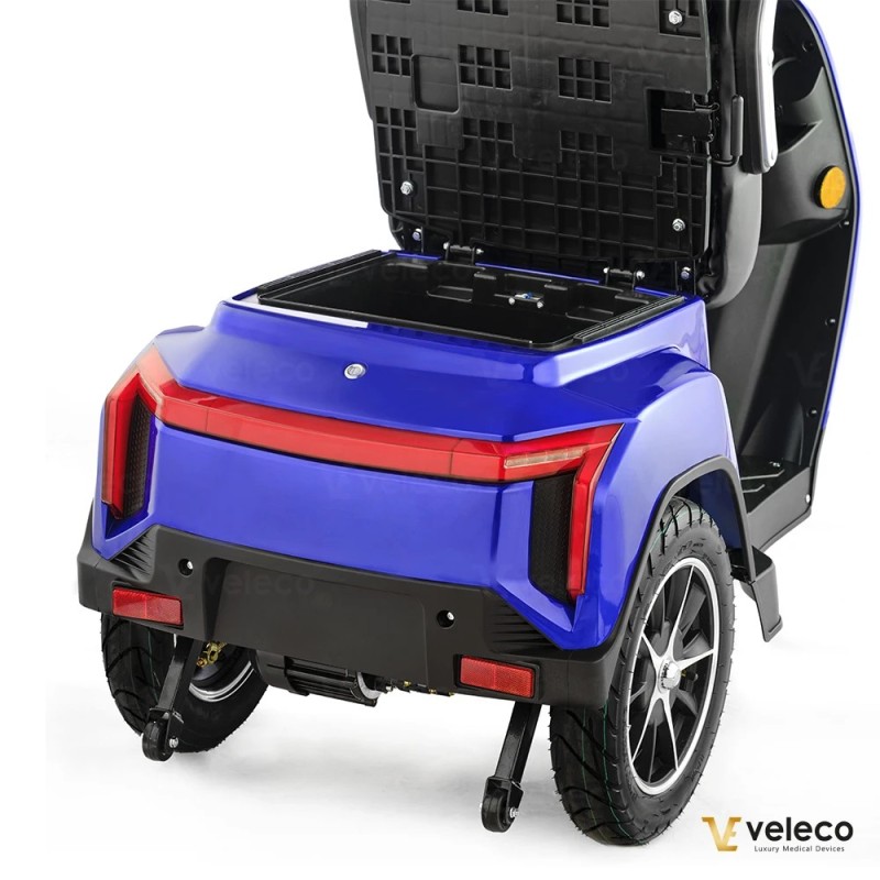 Veleco TURRIS: Dreirad-Mobilitätsroller, LED-Beleuchtung