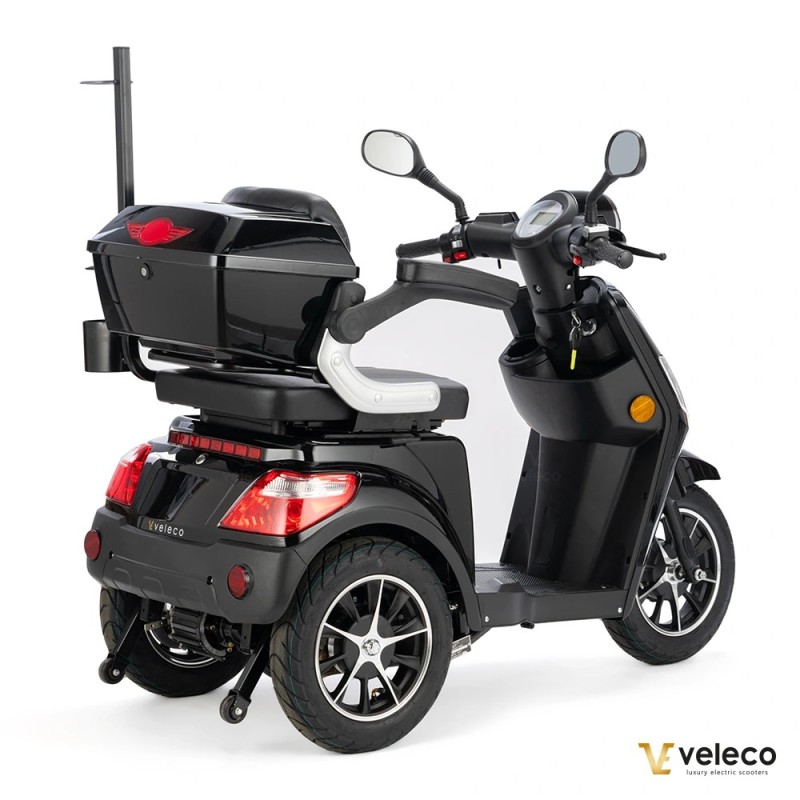 Veleco DRACO: 3-Rad-Mobilitätsroller mit Zusatzausstattung