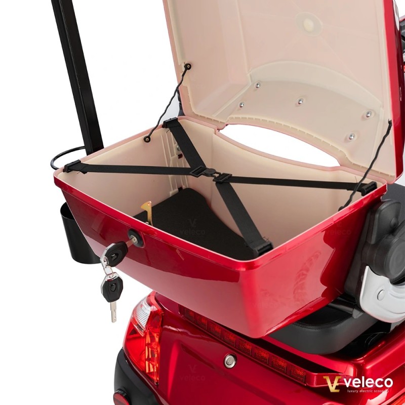 Veleco DRACO: 3-Rad-Mobilitätsroller mit Zusatzausstattung