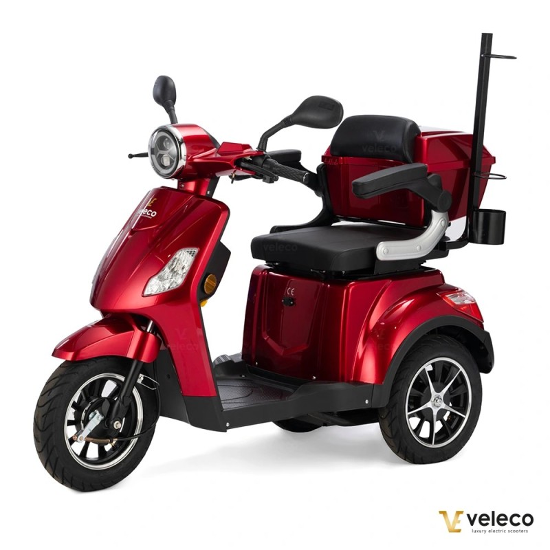 Veleco DRACO: 3-Rad-Mobilitätsroller mit Zusatzausstattung