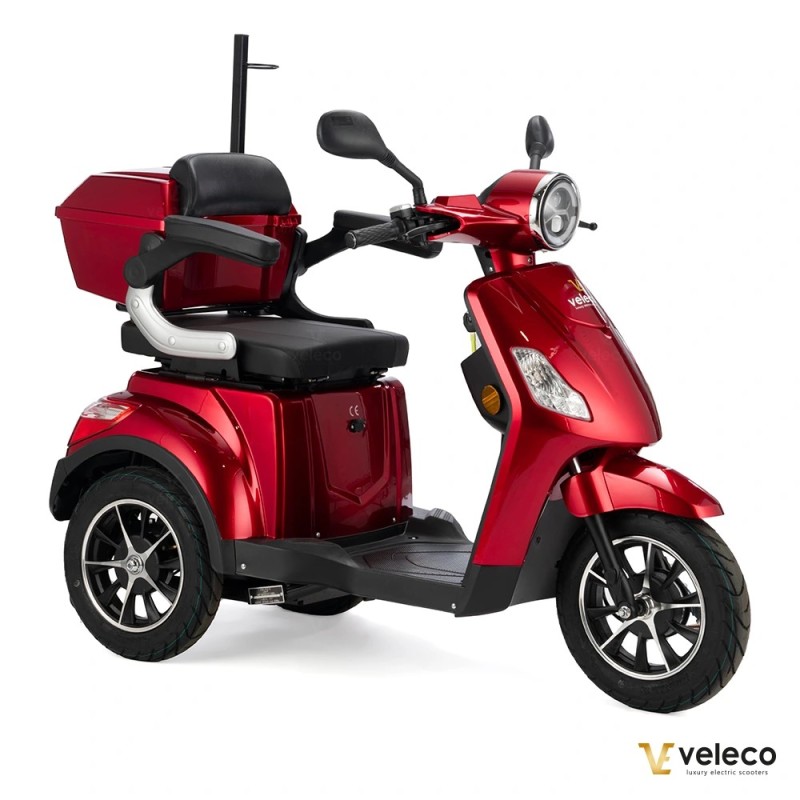 Veleco DRACO: 3-Rad-Mobilitätsroller mit Zusatzausstattung