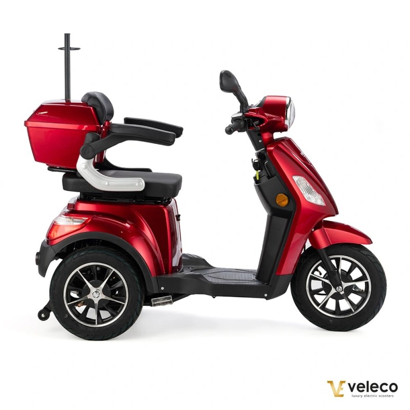 Veleco DRACO: 3-Rad-Mobilitätsroller mit Zusatzausstattung