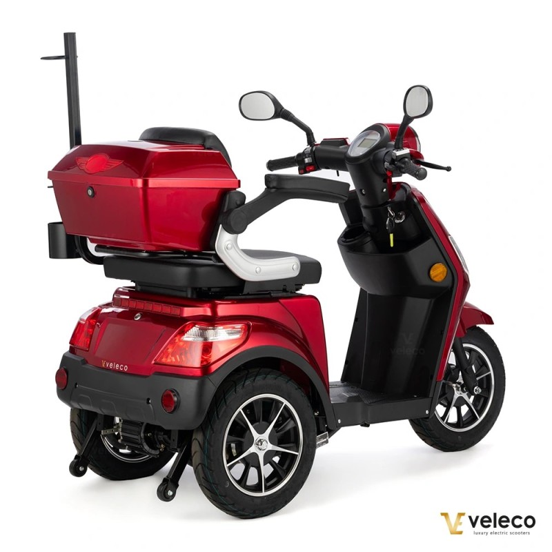 Veleco DRACO: 3-Rad-Mobilitätsroller mit Zusatzausstattung
