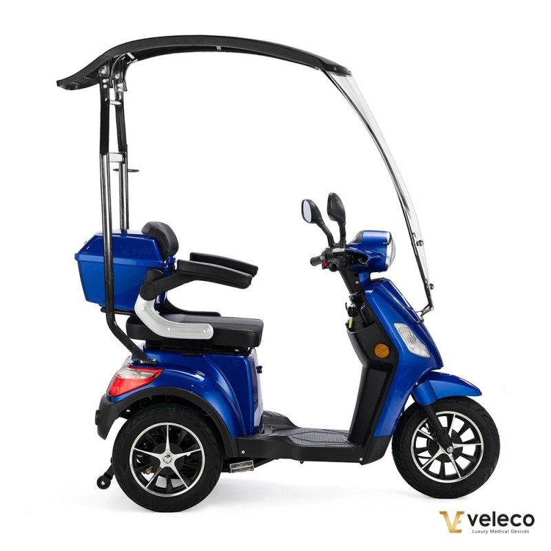 Veleco DRACO: 3-Rad-Mobilitätsroller mit Zusatzausstattung