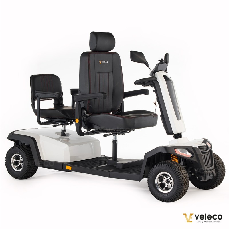 Veleco SHARPY TWIN: Elektromobil mit Doppelsitz