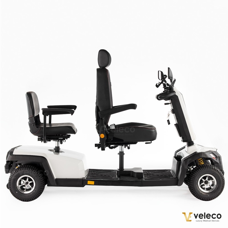 Veleco SHARPY TWIN: Elektromobil mit Doppelsitz