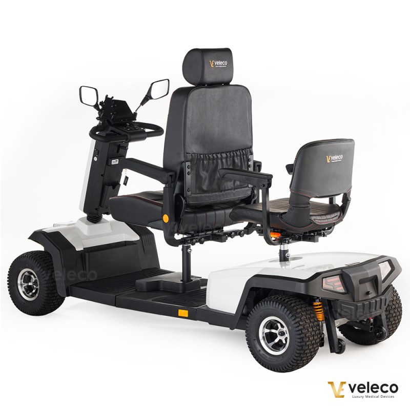 Veleco SHARPY TWIN: Elektromobil mit Doppelsitz