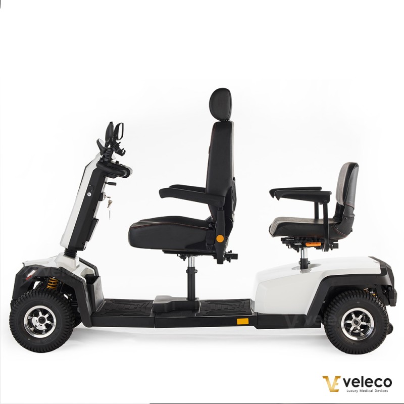 Veleco SHARPY TWIN: Elektromobil mit Doppelsitz