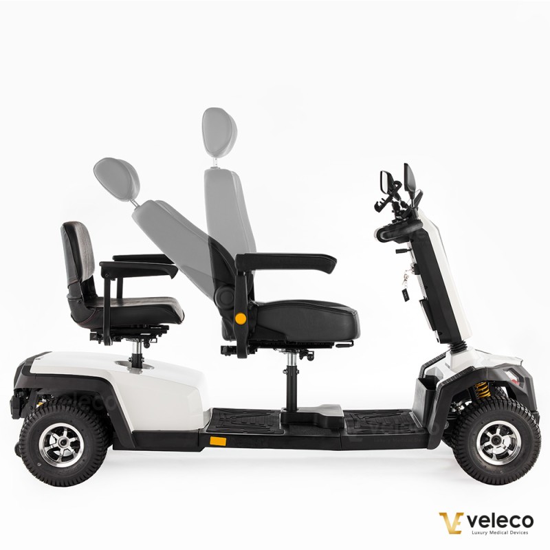 Veleco SHARPY TWIN: Elektromobil mit Doppelsitz