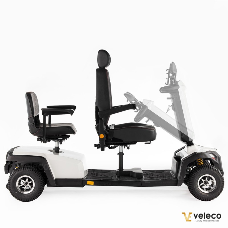 Veleco SHARPY TWIN: Elektromobil mit Doppelsitz