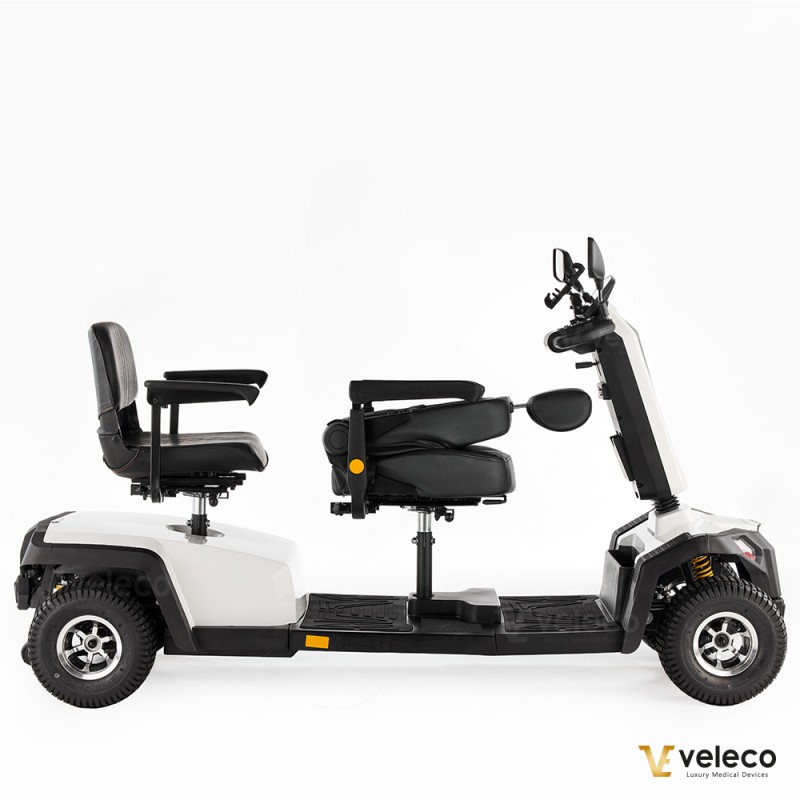 Veleco SHARPY TWIN: Elektromobil mit Doppelsitz