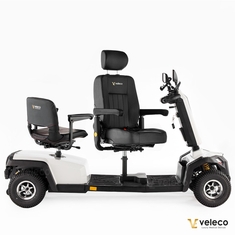 Veleco SHARPY TWIN: Elektromobil mit Doppelsitz
