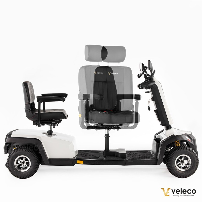 Veleco SHARPY TWIN: Elektromobil mit Doppelsitz