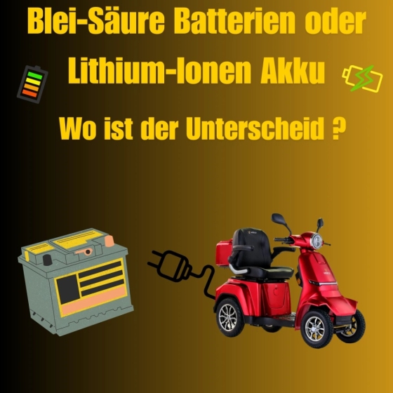 Blei-Säure-Batterie oder Lithium-Ionen-Akku: Was ist der Unterschied?